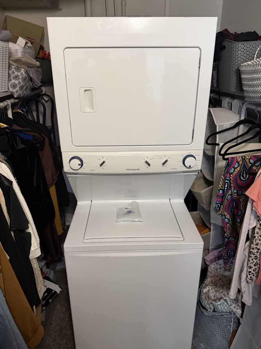 Compact / Stackable washer and dryer for rent