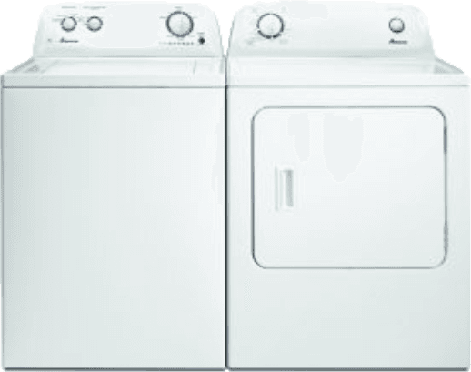 Washer and dryer set available to rent